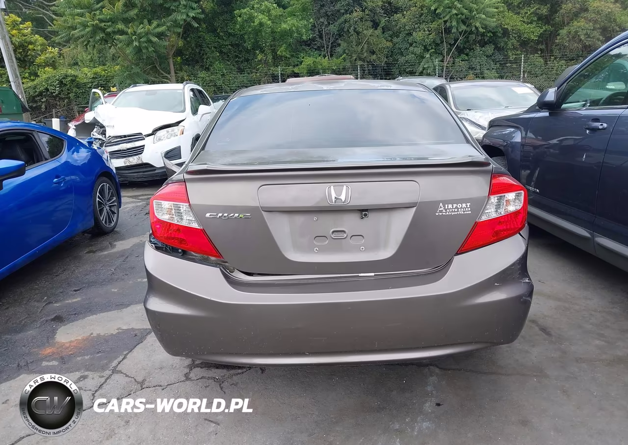 2012 Honda Civic Ex-L VIN:2HGFB2F96CH566817 - 17