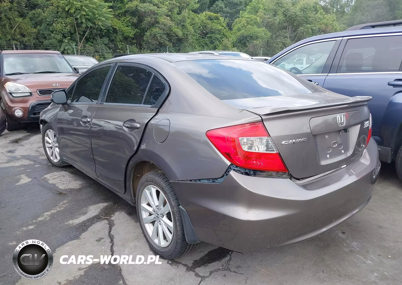2012 Honda Civic Ex-L VIN:2HGFB2F96CH566817 - 3