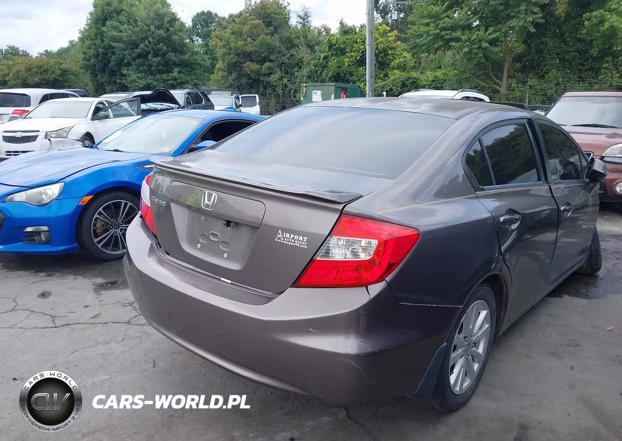 2012 Honda Civic Ex-L VIN:2HGFB2F96CH566817 - 4
