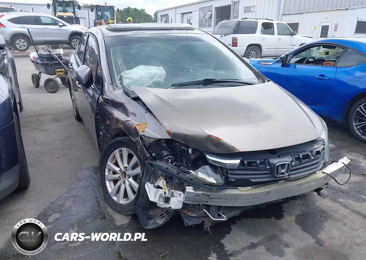 2012 Honda Civic Ex-L VIN:2HGFB2F96CH566817 - 6
