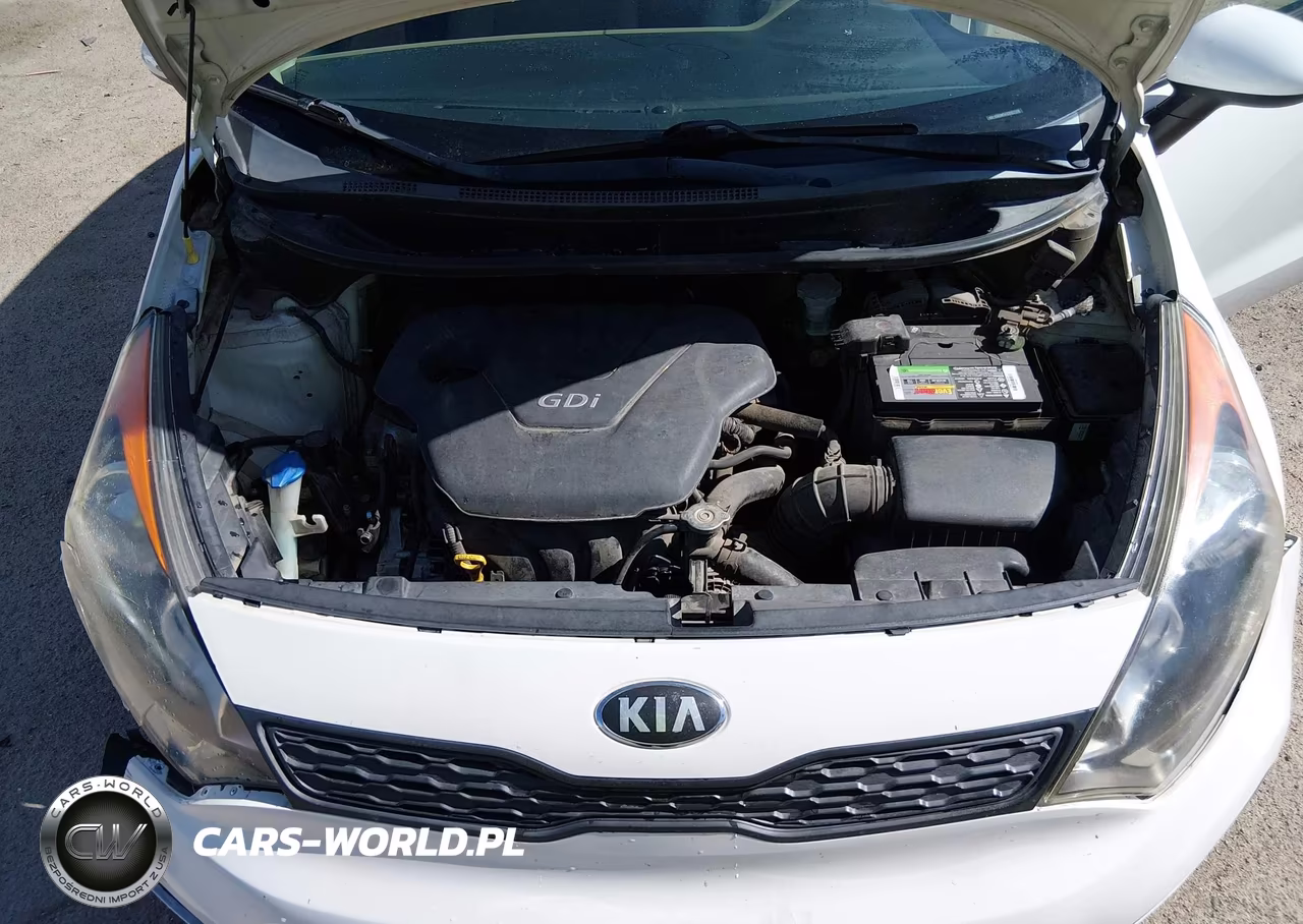 2014 Kia Rio Lx VIN:KNADM5A35E6372141 - 10