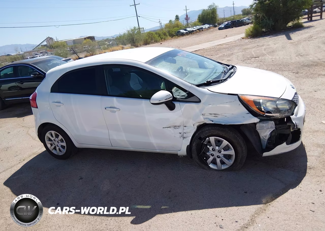2014 Kia Rio Lx VIN:KNADM5A35E6372141 - 12