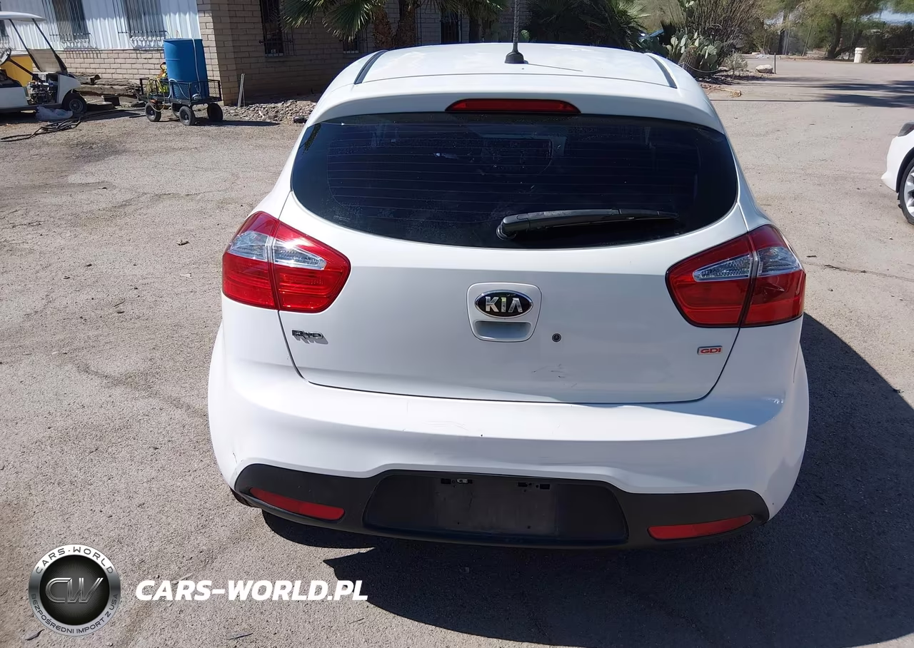 2014 Kia Rio Lx VIN:KNADM5A35E6372141 - 15