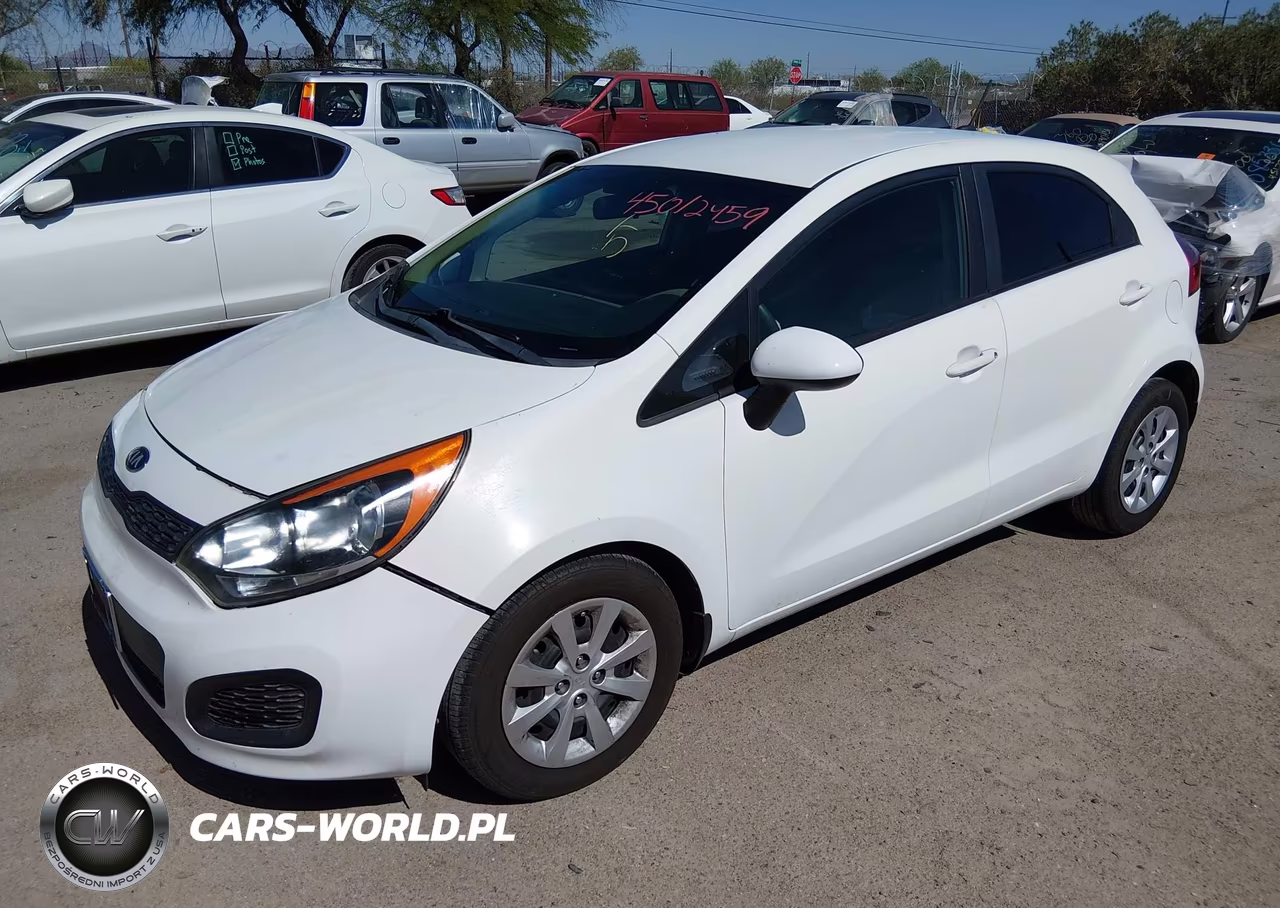 2014 Kia Rio Lx VIN:KNADM5A35E6372141 - 2