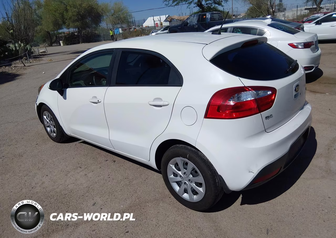 2014 Kia Rio Lx VIN:KNADM5A35E6372141 - 3