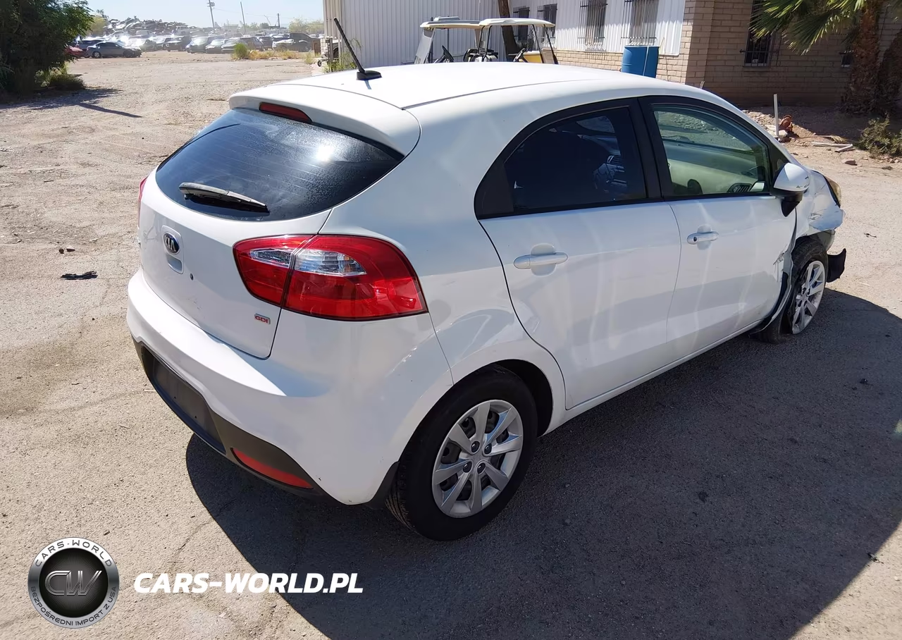 2014 Kia Rio Lx VIN:KNADM5A35E6372141 - 4