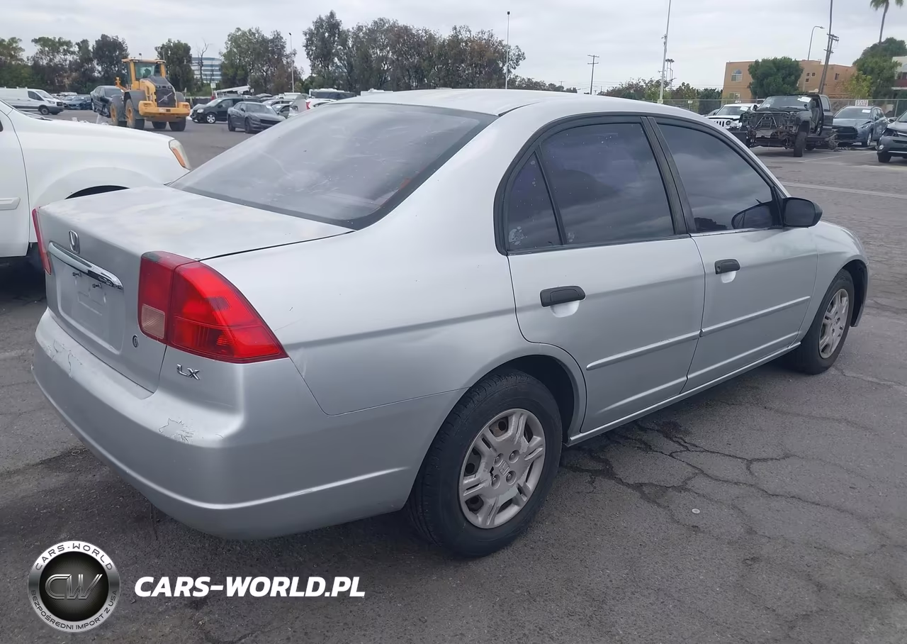 2001 Honda Civic Lx VIN:2HGES16521H596252 - 4