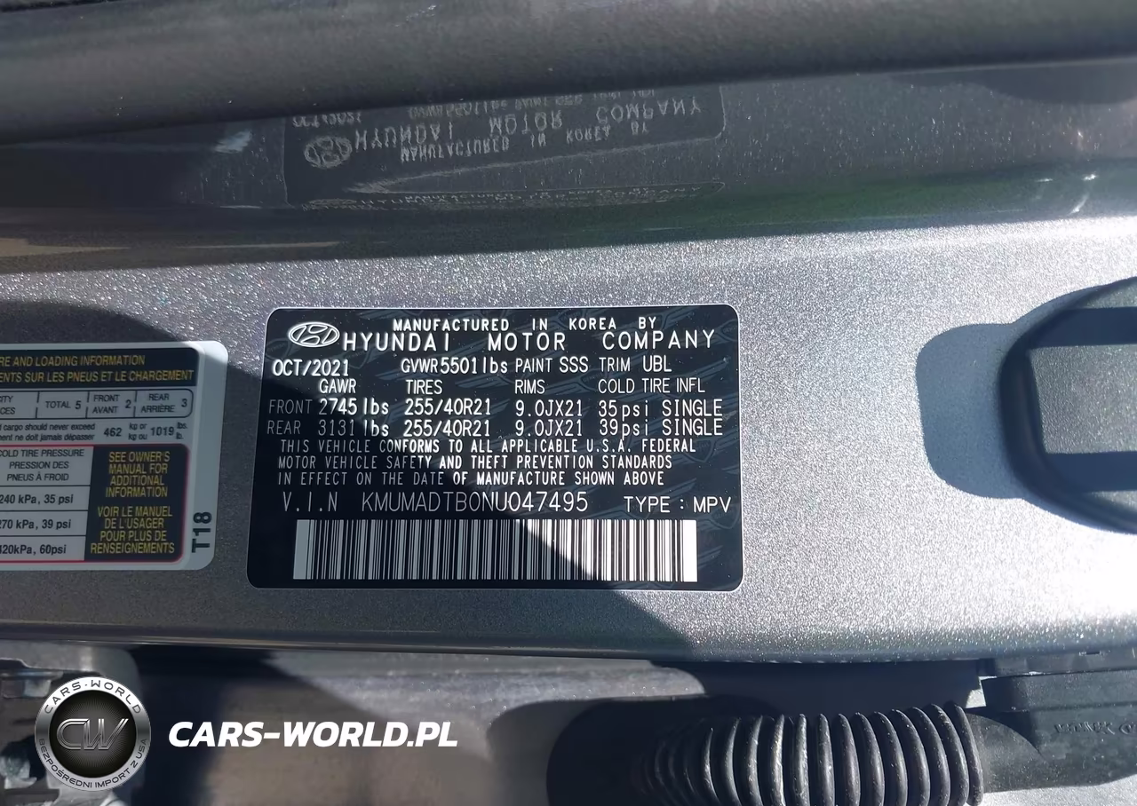 2022 Genesis Gv70 2.5T Awd VIN:KMUMADTB0NU047495 - 9