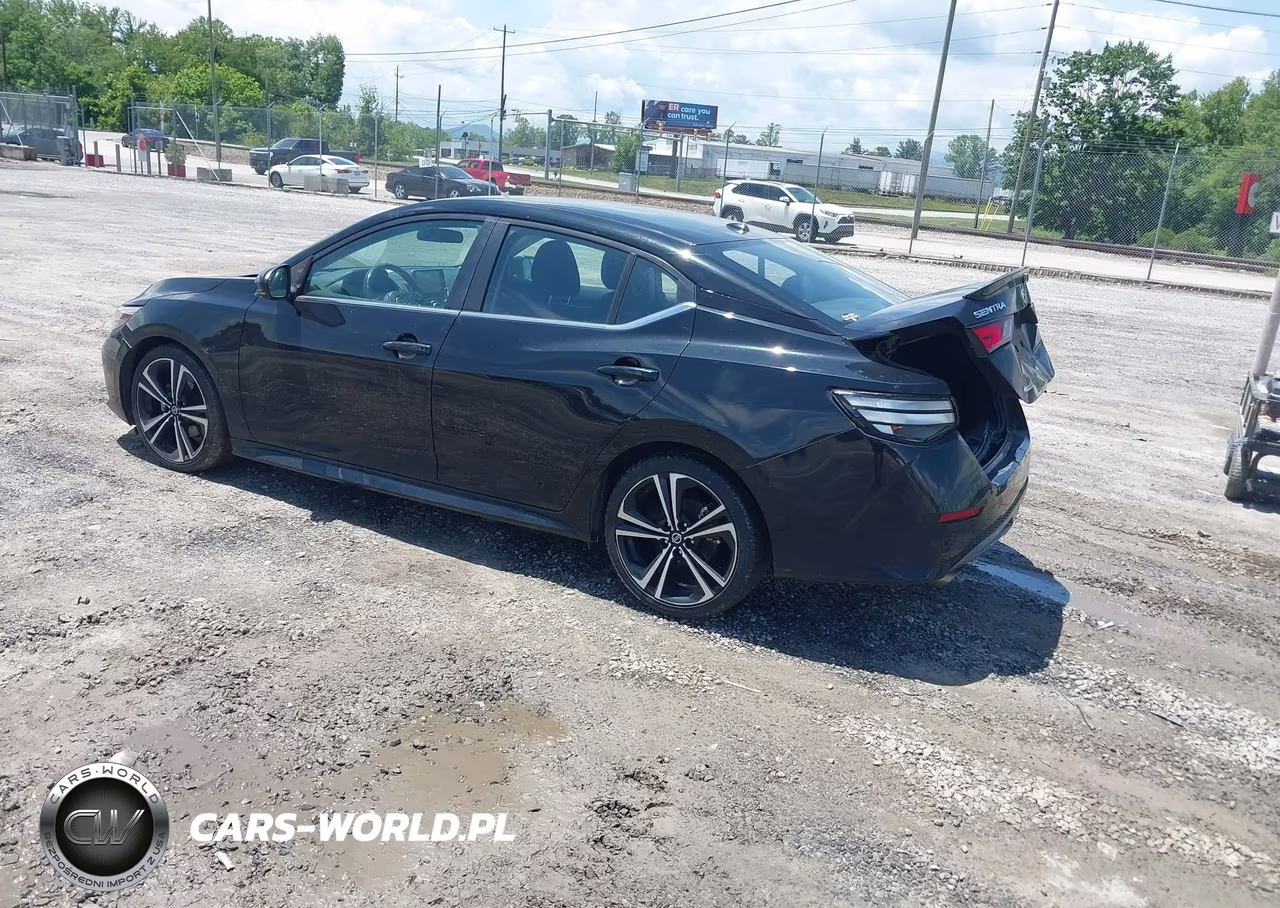 2022 Nissan Sentra Sr Xtronic Cvt VIN:3N1AB8DV8NY253196 - 3