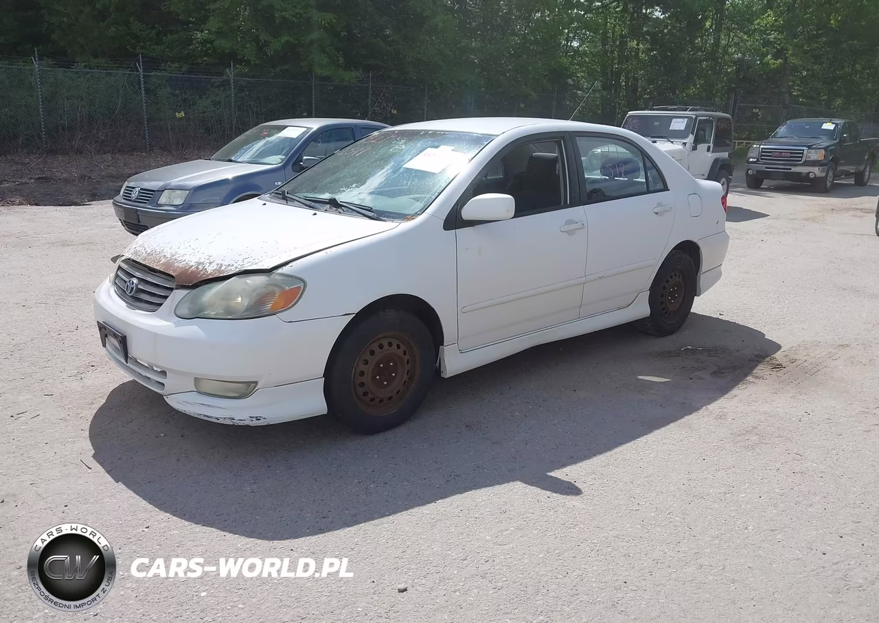 2003 Toyota Corolla S VIN:1NXBR32E53Z104498 - 2