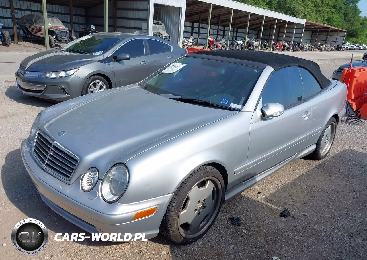 2002 Mercedes-Benz Clk 55 Amg VIN:WDBLK74G02T124082 - 2
