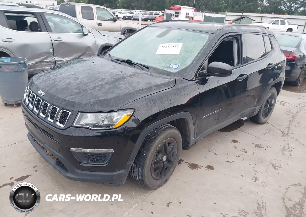 2018 Jeep Compass Sport Fwd VIN:3C4NJCAB6JT438823 - 2