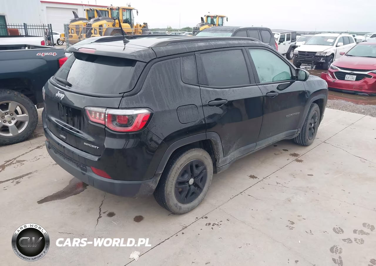 2018 Jeep Compass Sport Fwd VIN:3C4NJCAB6JT438823 - 4