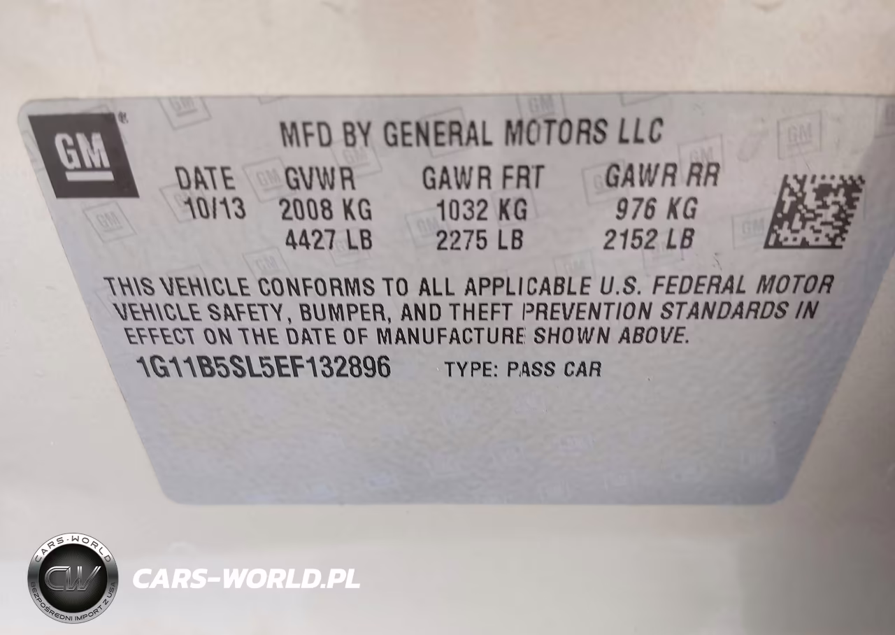 2014 Chevrolet Malibu 1Ls VIN:1G11B5SL5EF132896 - 9