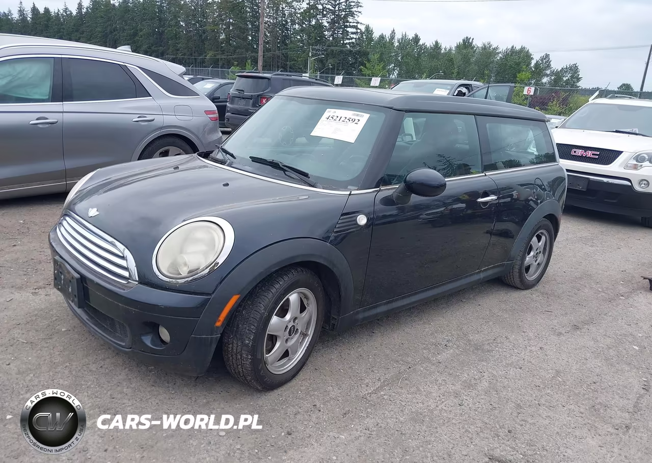 2008 Mini Cooper Clubman VIN:WMWML335X8TN66675 - 2