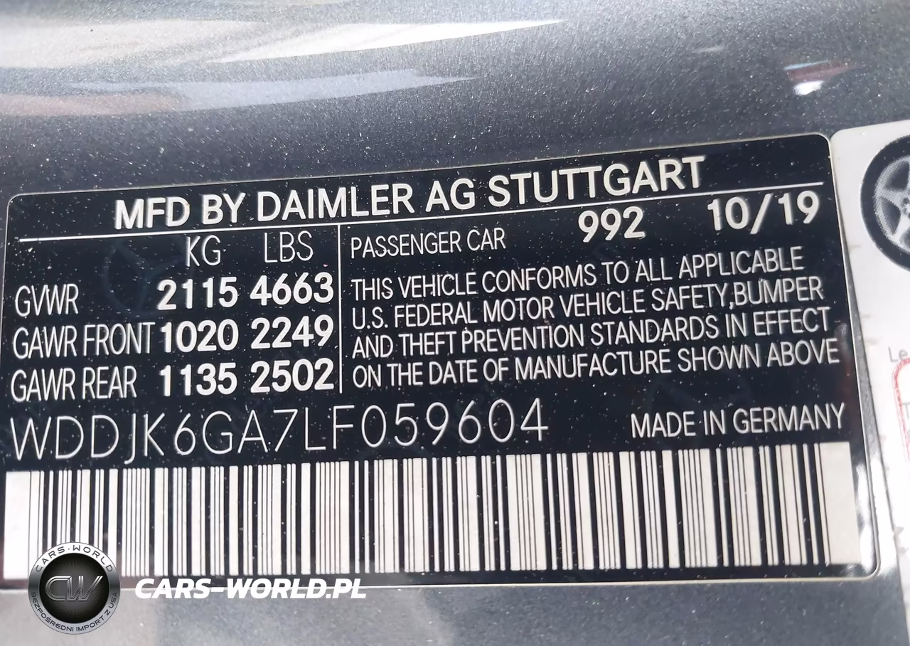 2020 Mercedes-Benz Sl 450 VIN:WDDJK6GA7LF059604 - 9