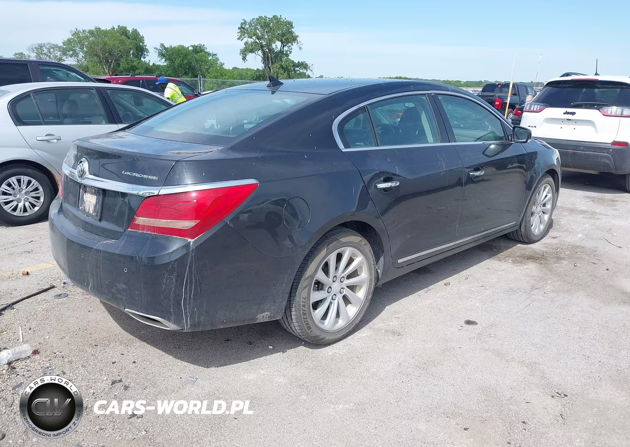 2014 Buick Lacrosse Leather Group VIN:1G4GB5G36EF100304 - 4