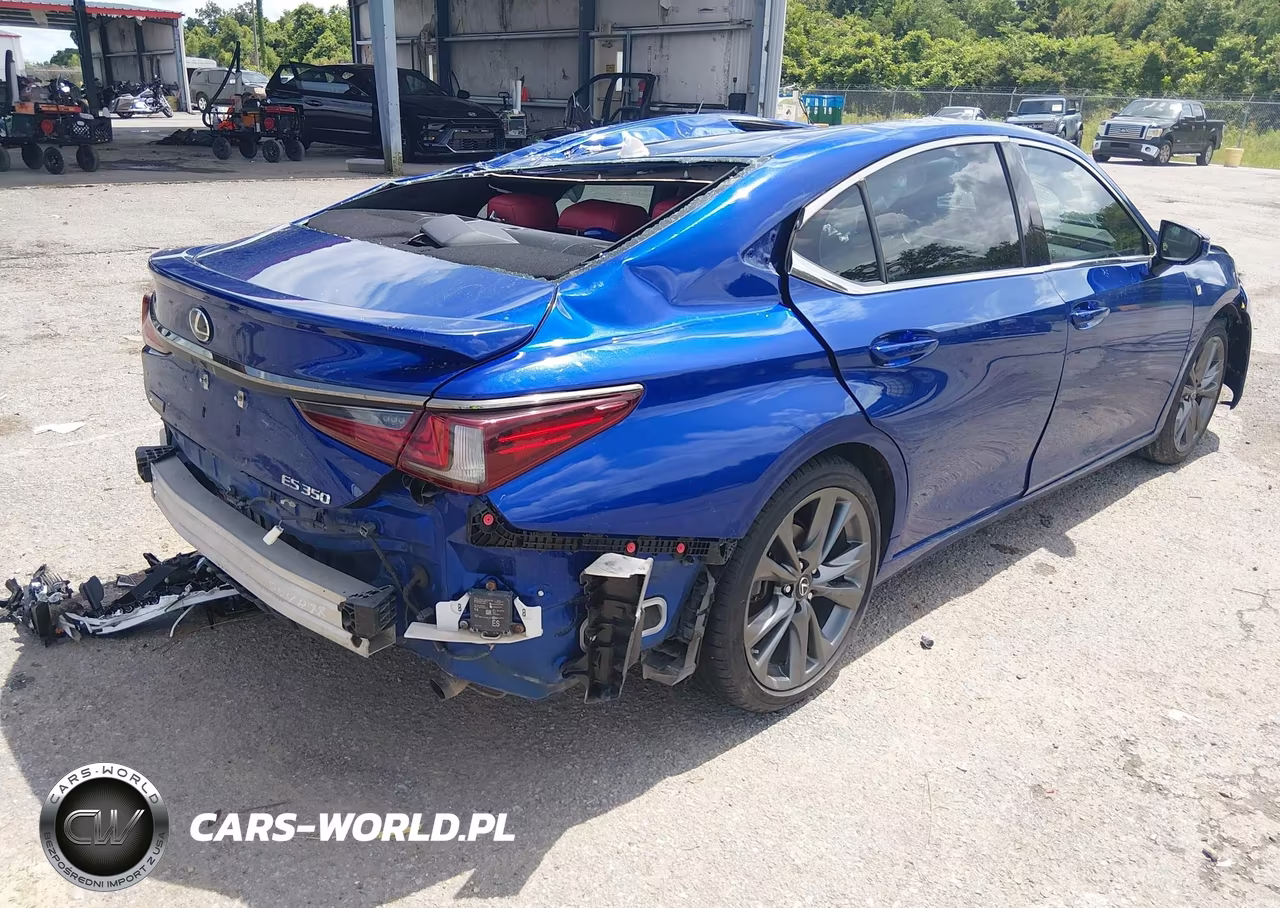 2019 Lexus Es 350 F Sport VIN:58ABZ1B11KU004844 - 4