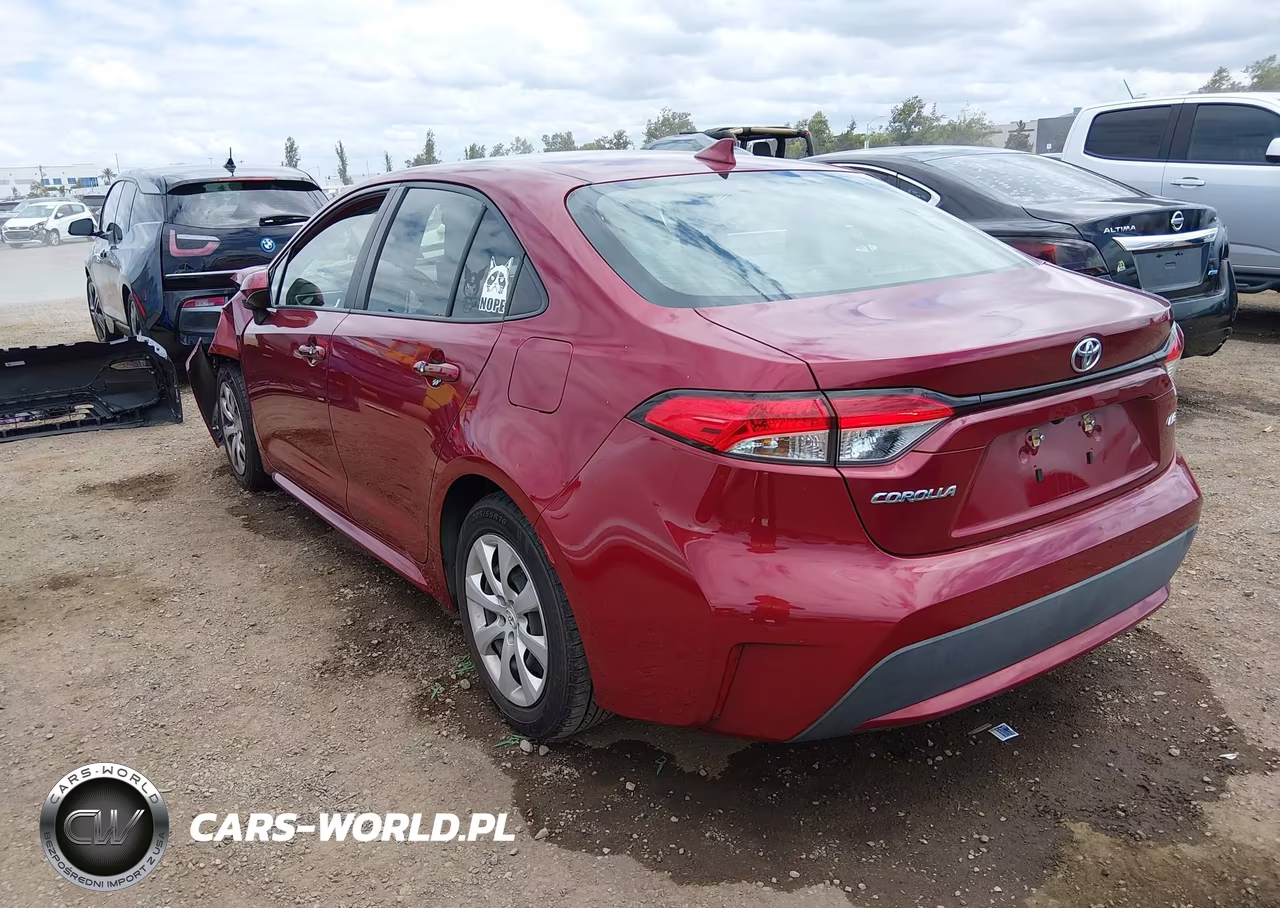 2022 Toyota Corolla Le VIN:JTDEPMAE0NJ214510 - 3