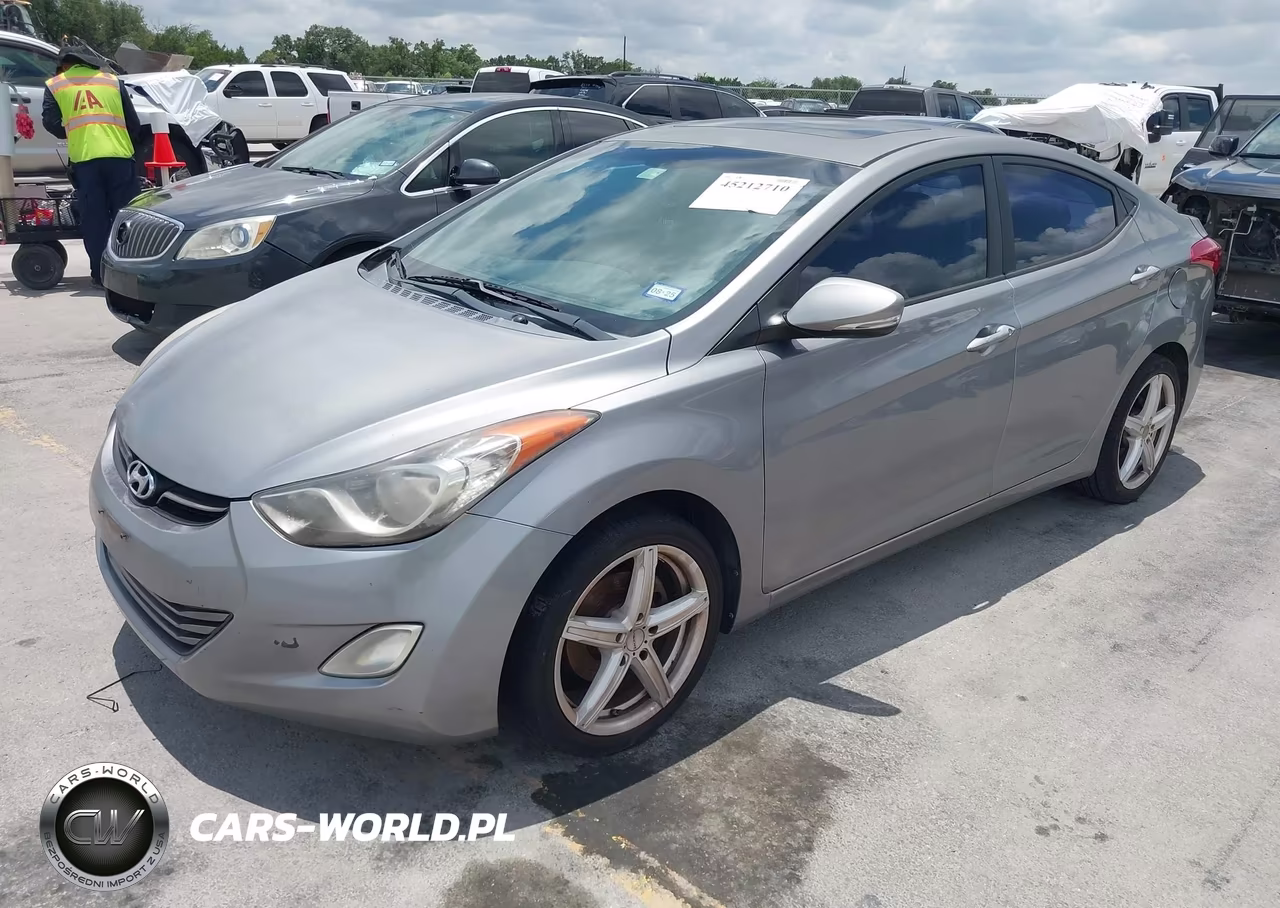 2012 Hyundai Elantra Limited (Ulsan Plant) VIN:KMHDH4AE5CU278123 - 2