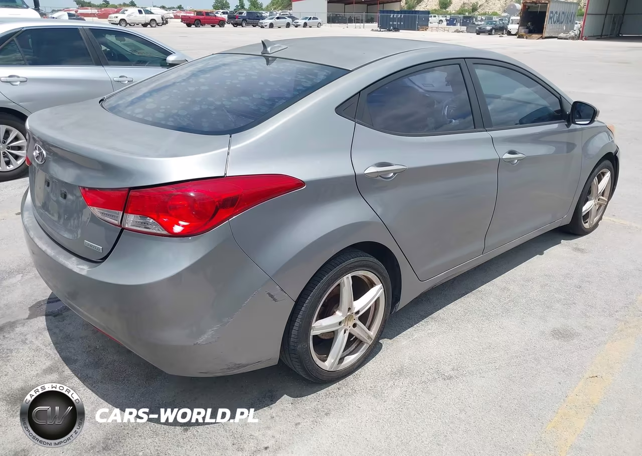 2012 Hyundai Elantra Limited (Ulsan Plant) VIN:KMHDH4AE5CU278123 - 4