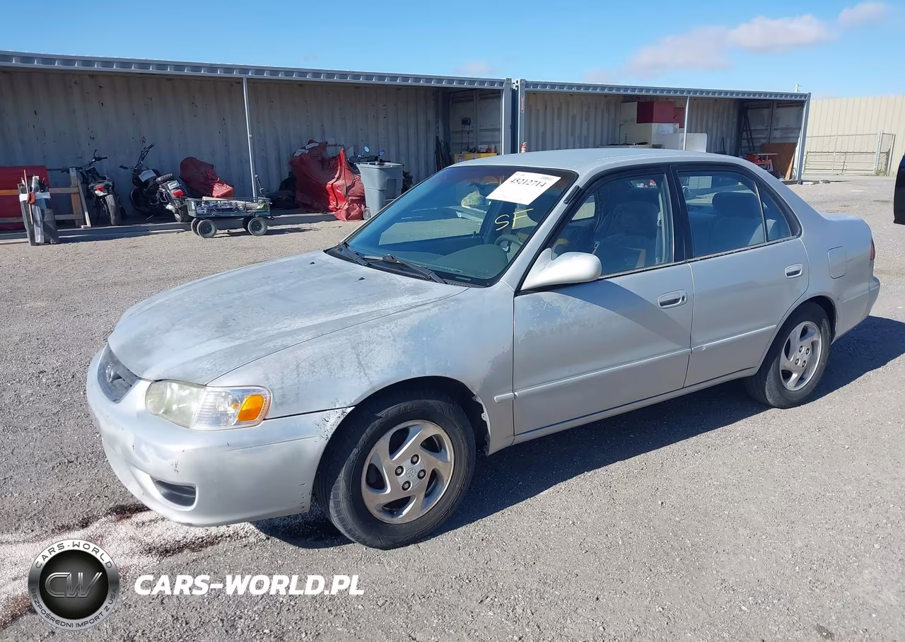 2002 Toyota Corolla Le VIN:1NXBR12E22Z639517 - 2