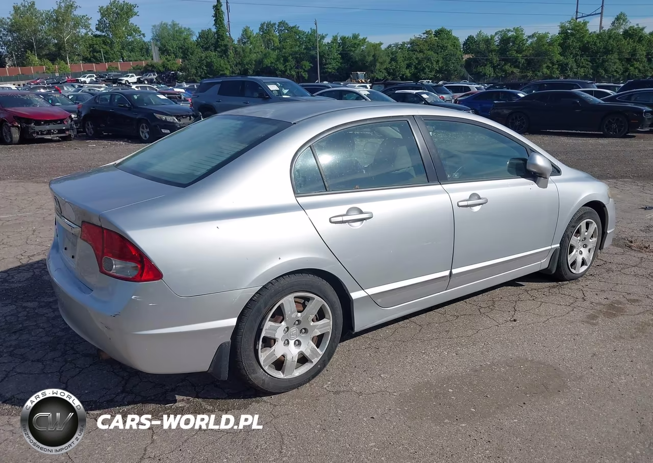 2009 Honda Civic Lx VIN:2HGFA16519H537597 - 4