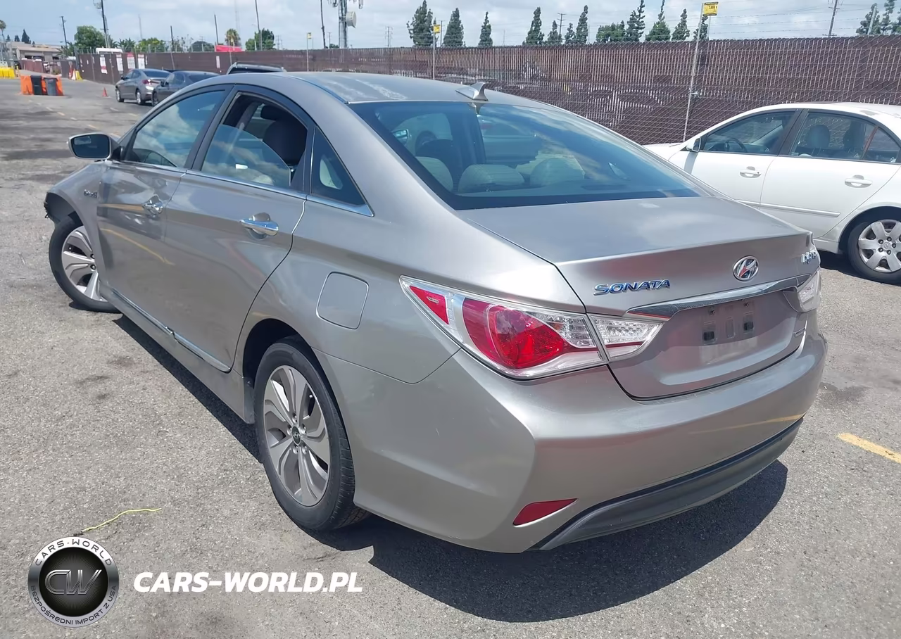 2013 Hyundai Sonata Hybrid Limited VIN:KMHEC4A4XDA072809 - 3