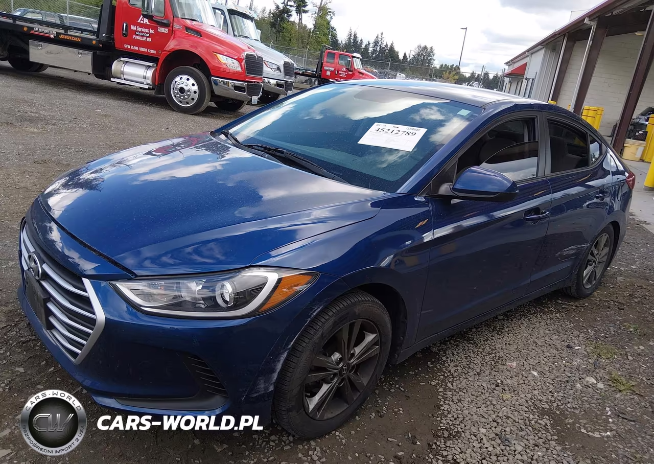 2018 Hyundai Elantra Sel VIN:5NPD84LFXJH361936 - 2