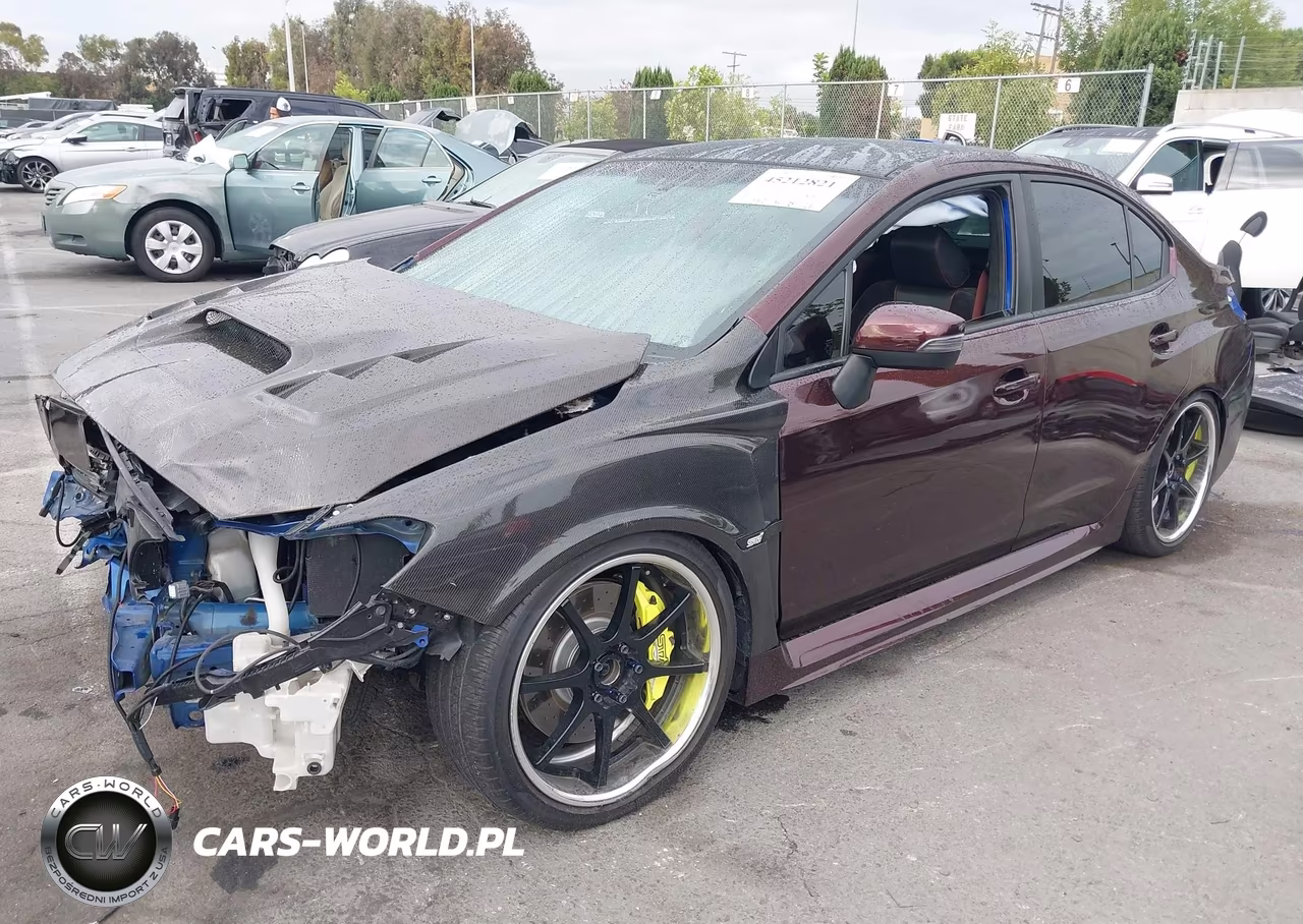2021 Subaru Wrx Sti VIN:JF1VA2S62M9820538 - 2