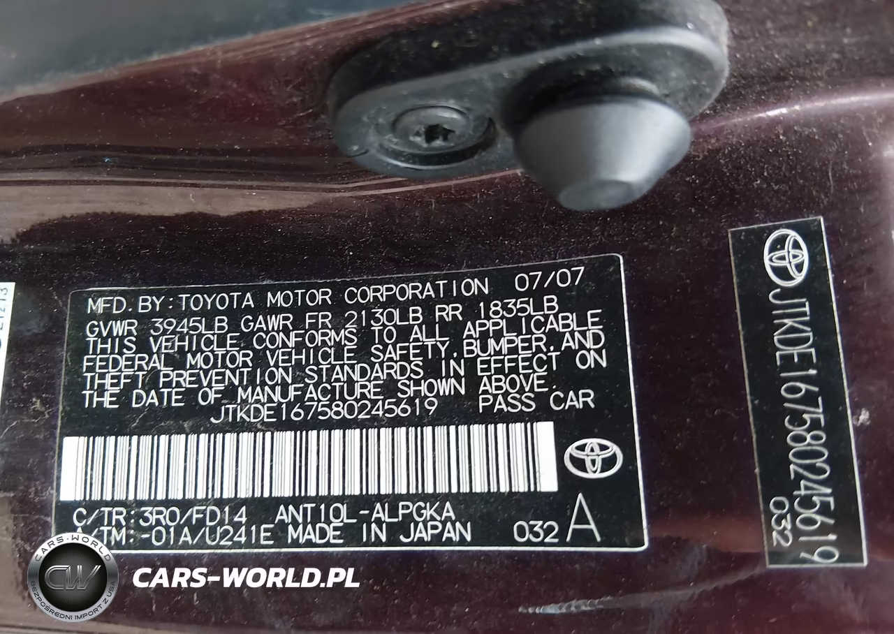 2008 Scion Tc VIN:JTKDE167580245619 - 9