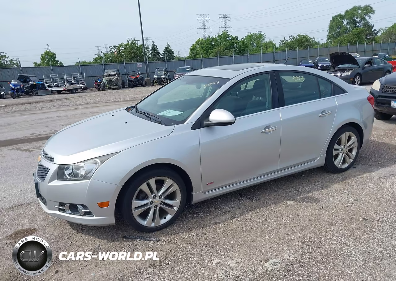 2011 Chevrolet Cruze Ltz VIN:1G1PH5S96B7305456 - 2