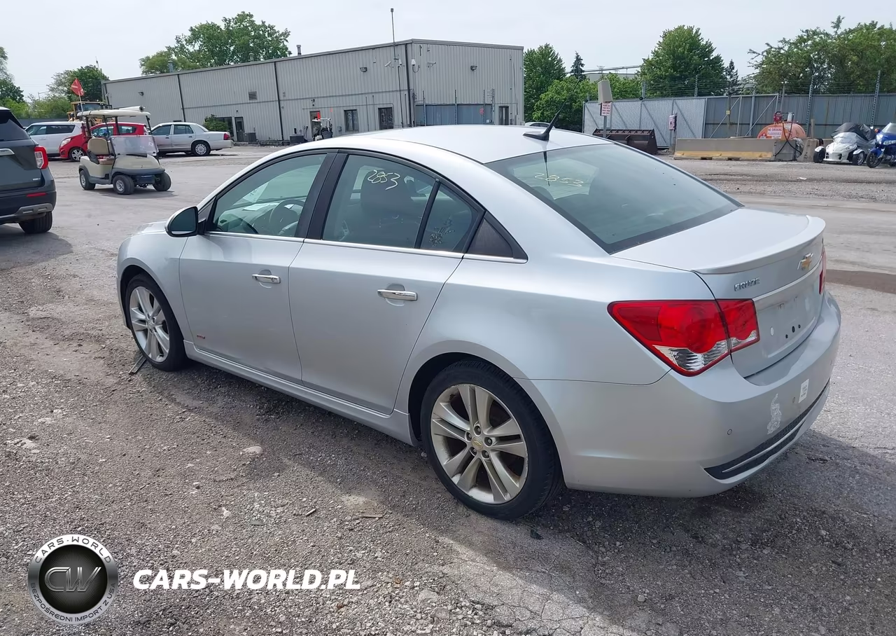 2011 Chevrolet Cruze Ltz VIN:1G1PH5S96B7305456 - 3