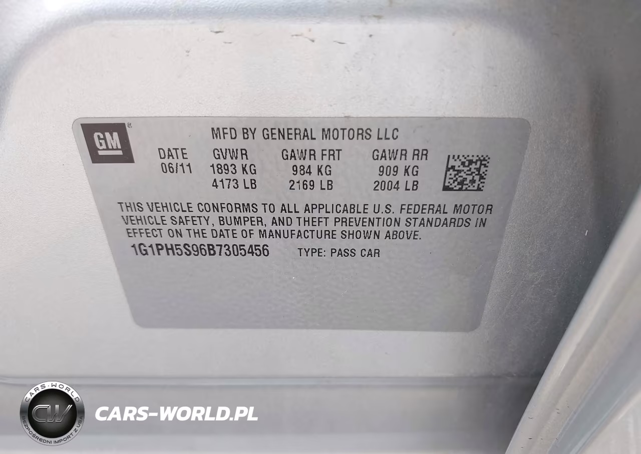 2011 Chevrolet Cruze Ltz VIN:1G1PH5S96B7305456 - 9
