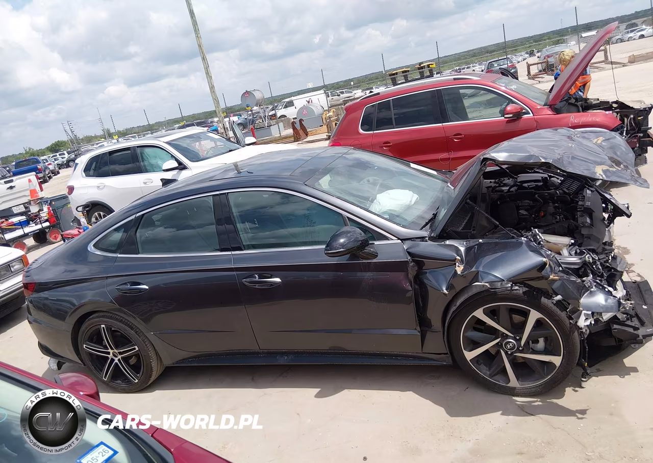 2022 Hyundai Sonata Sel Plus VIN:KMHL44J2XNA237598 - 13