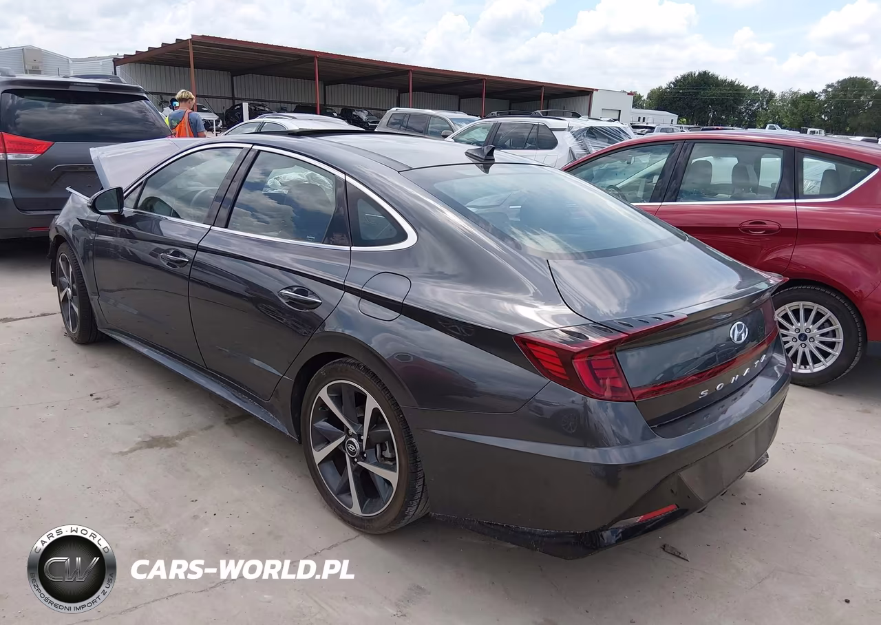 2022 Hyundai Sonata Sel Plus VIN:KMHL44J2XNA237598 - 3