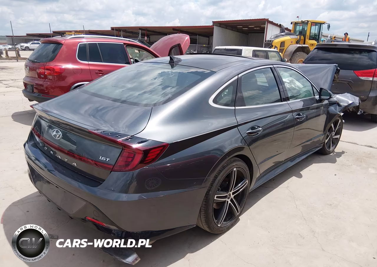 2022 Hyundai Sonata Sel Plus VIN:KMHL44J2XNA237598 - 4