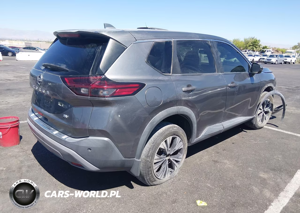 2022 Nissan Rogue Sv Fwd VIN:5N1BT3BA1NC692147 - 4