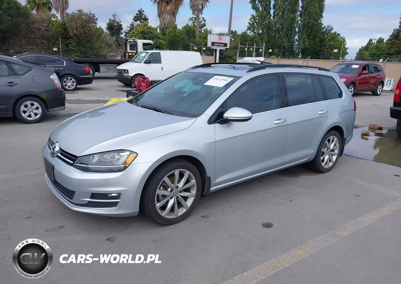 2015 Volkswagen Golf Sportwagen Tsi Se 4-Door VIN:3VWC17AU4FM507846 - 2