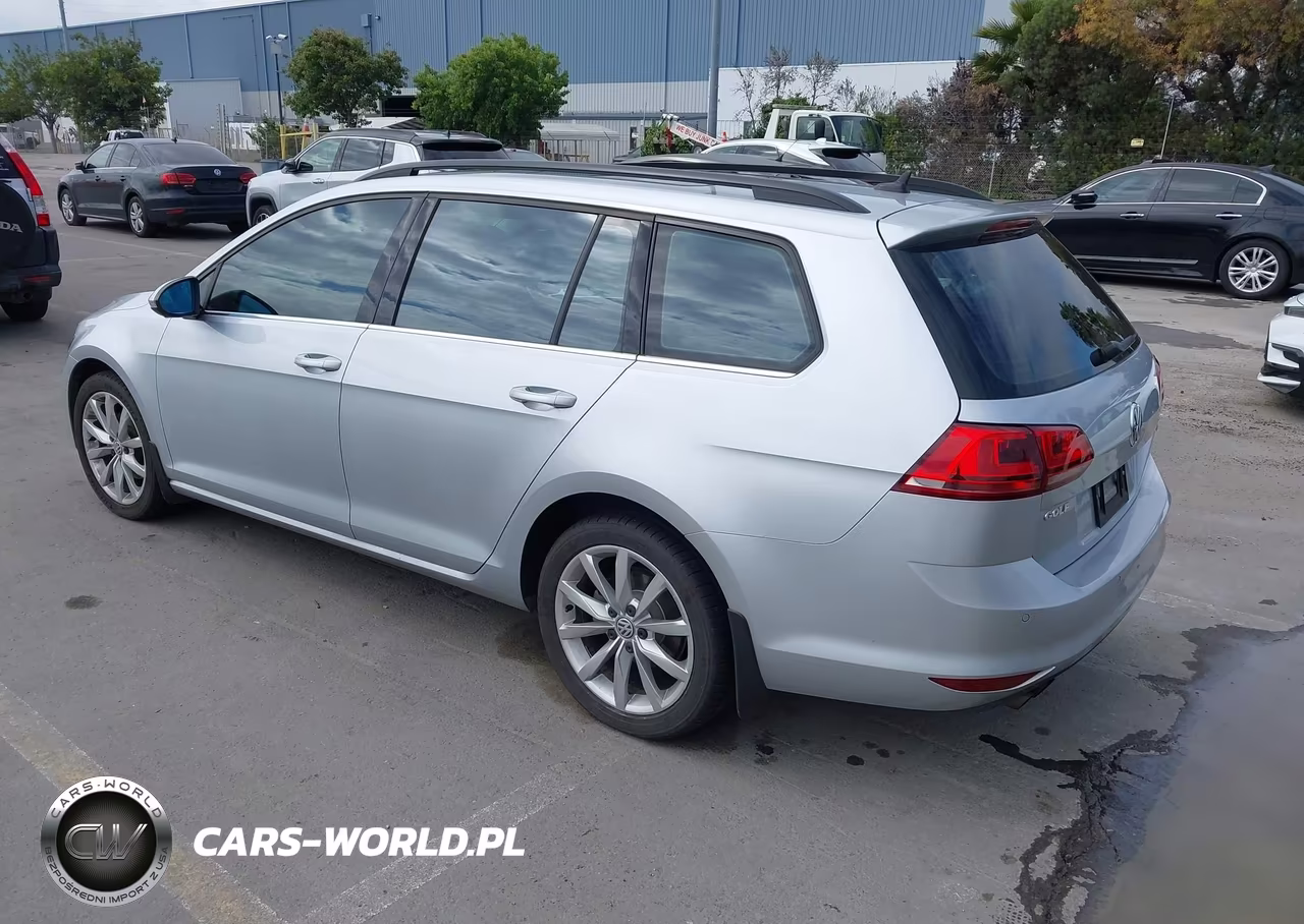 2015 Volkswagen Golf Sportwagen Tsi Se 4-Door VIN:3VWC17AU4FM507846 - 3