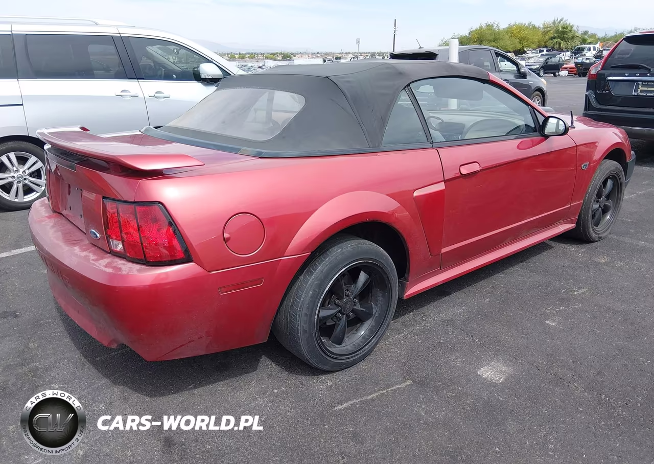 2001 Ford Mustang Gt VIN:1FAFP45X61F263827 - 4