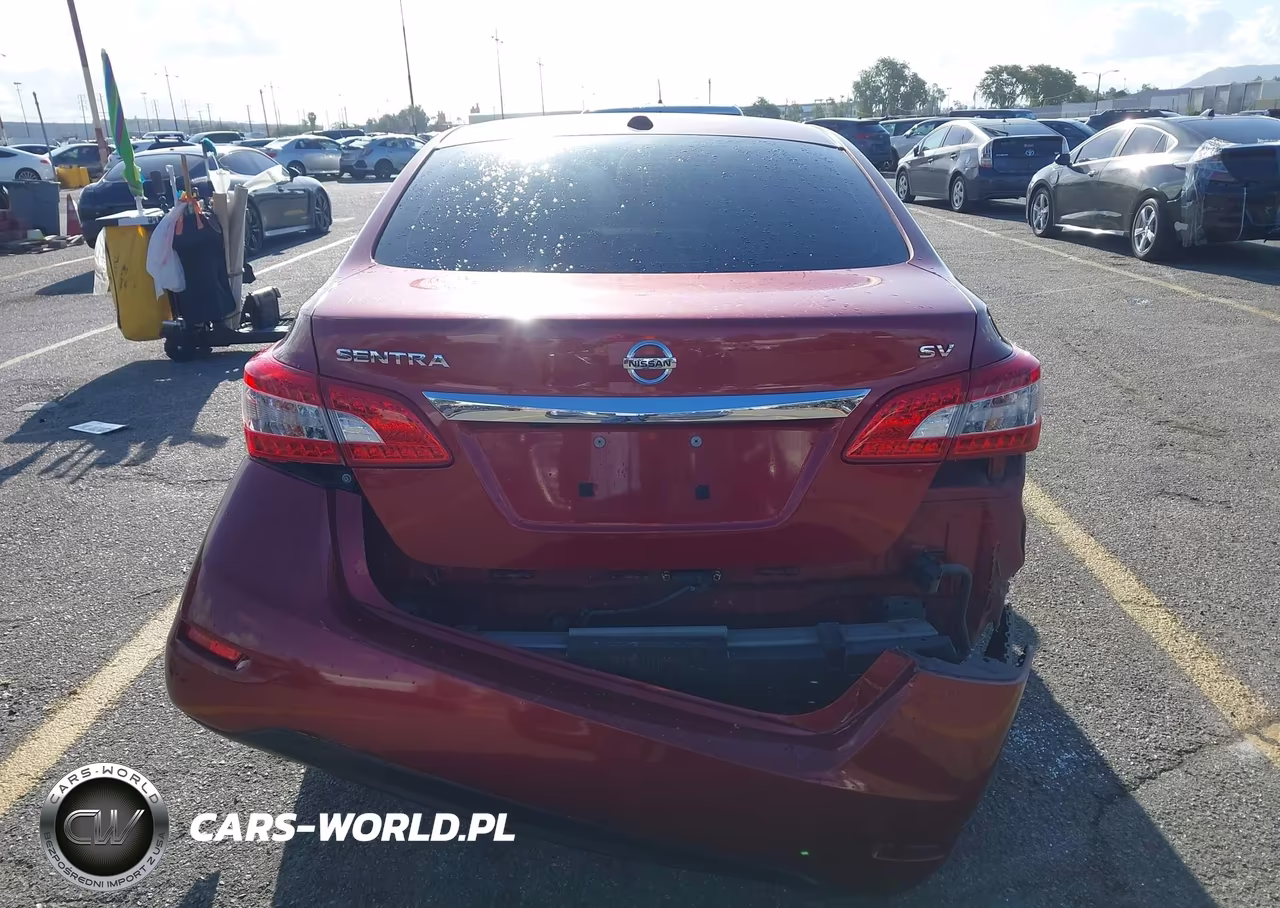 2015 Nissan Sentra Sv VIN:3N1AB7APXFL694584 - 14