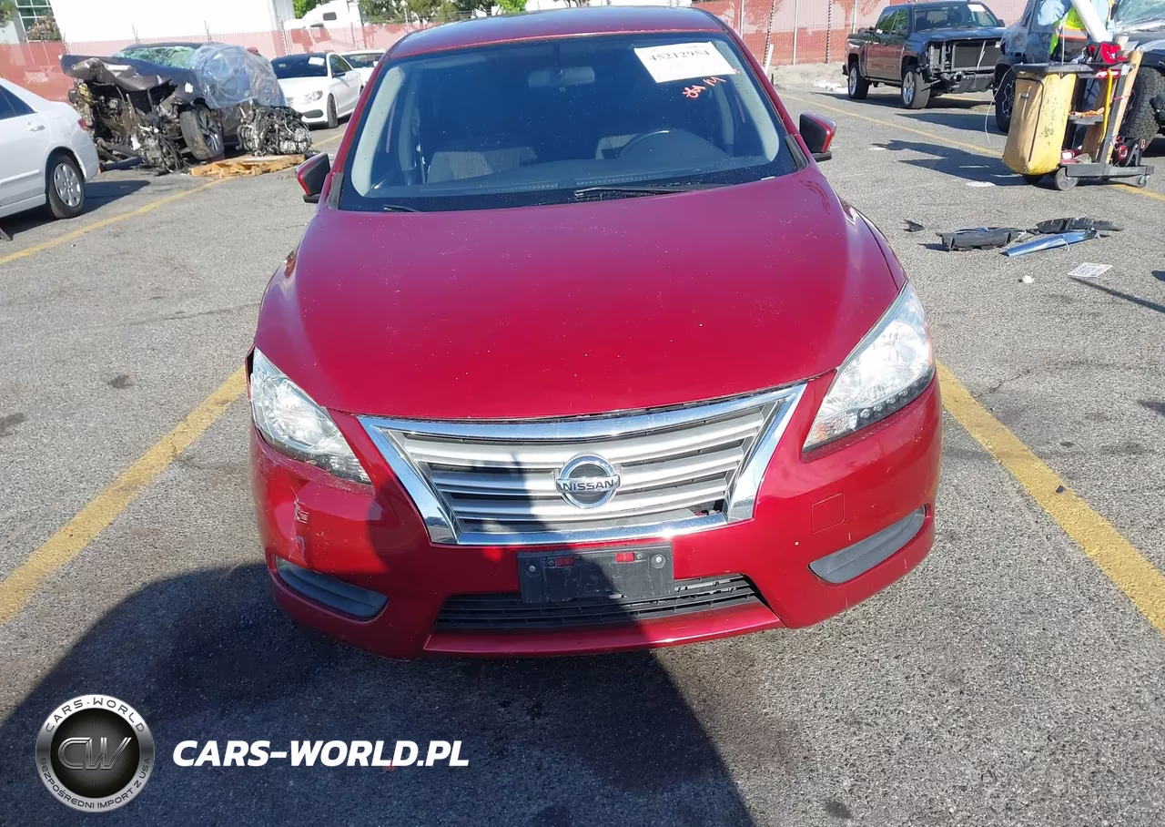 2015 Nissan Sentra Sv VIN:3N1AB7APXFL694584 - 6