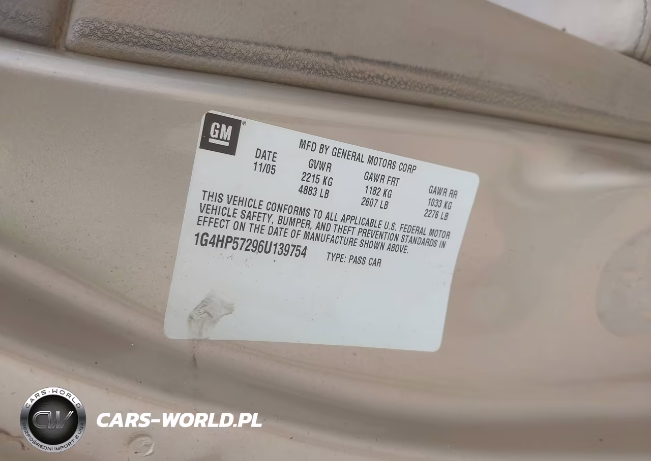 2006 Buick Lucerne Cx VIN:1G4HP57296U139754 - 9