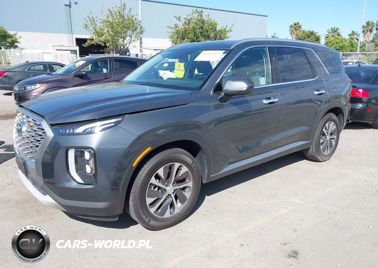 2021 Hyundai Palisade Sel VIN:KM8R24HE9MU192344 - 2