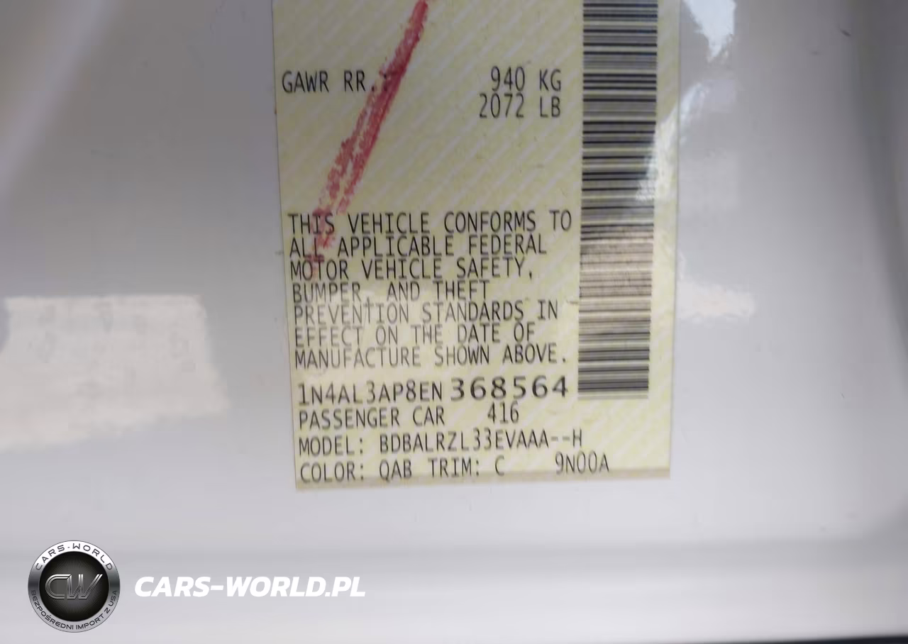 2014 Nissan Altima 2.5 S VIN:1N4AL3AP8EN368564 - 9