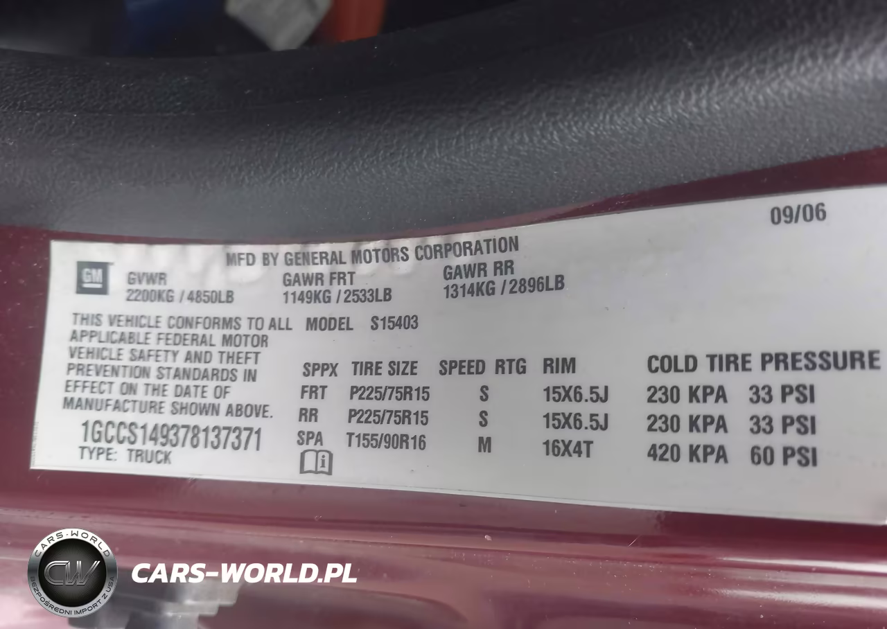 2007 Chevrolet Colorado Lt VIN:1GCCS149378137371 - 9