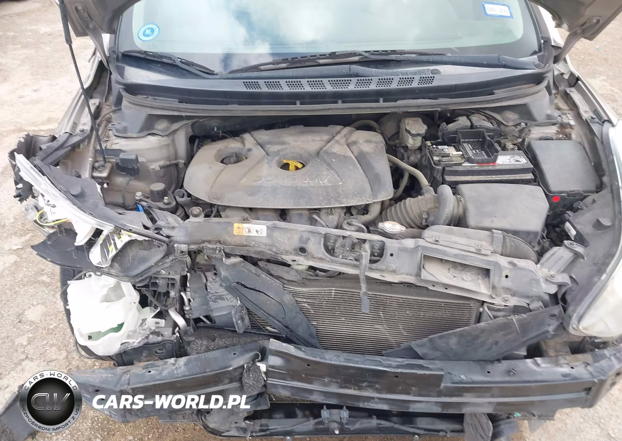 2014 Hyundai Elantra Se VIN:5NPDH4AE3EH538665 - 10