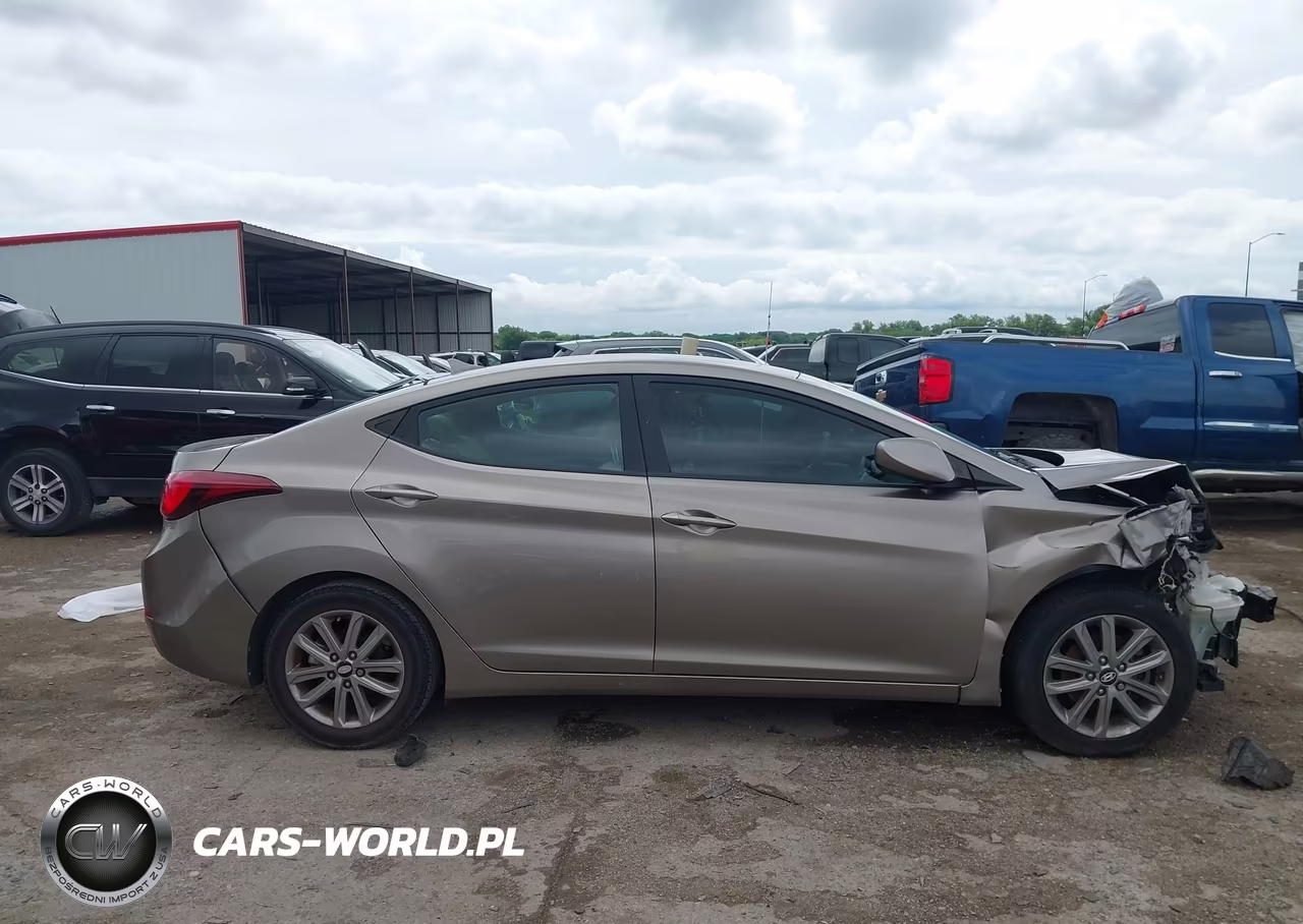 2014 Hyundai Elantra Se VIN:5NPDH4AE3EH538665 - 13