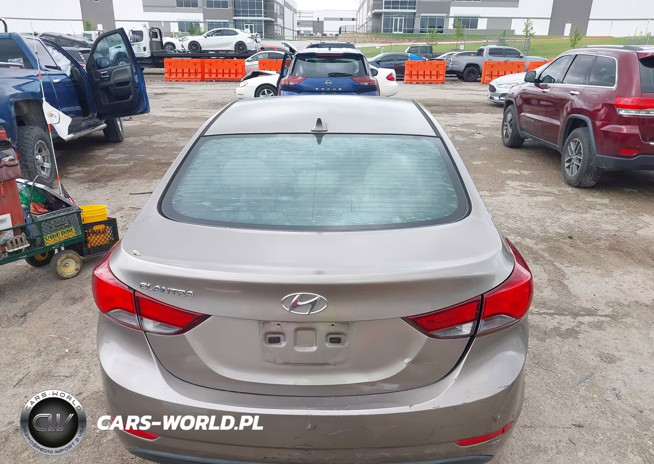 2014 Hyundai Elantra Se VIN:5NPDH4AE3EH538665 - 16